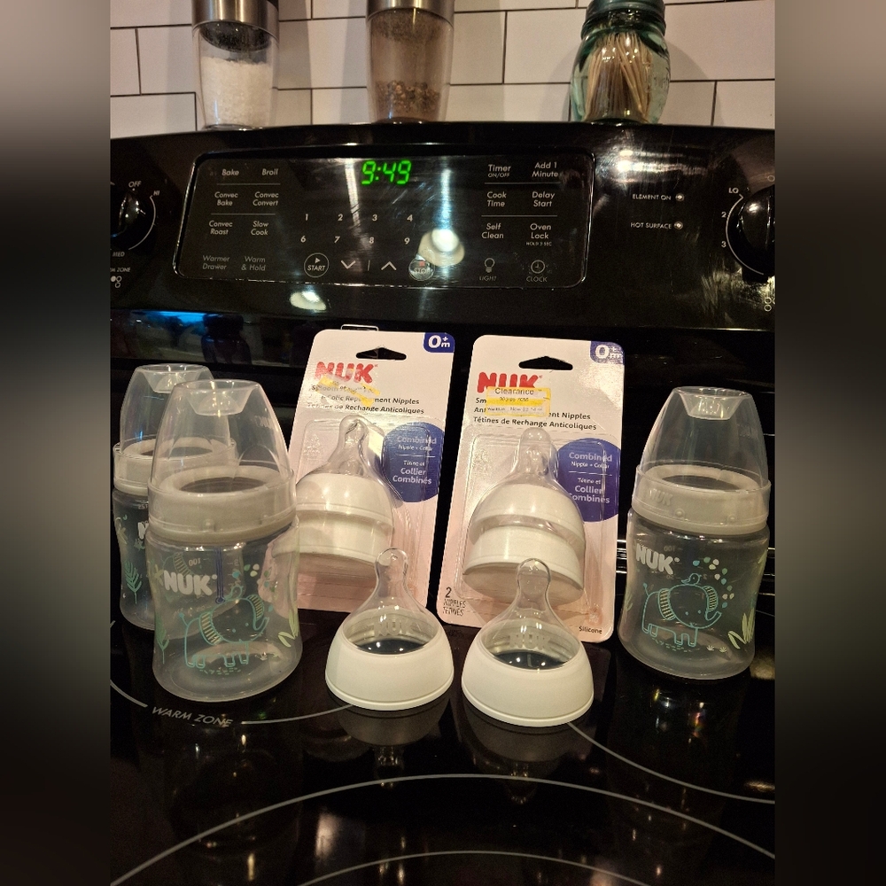 NUK Smooth Flow Anti Collic Bottles